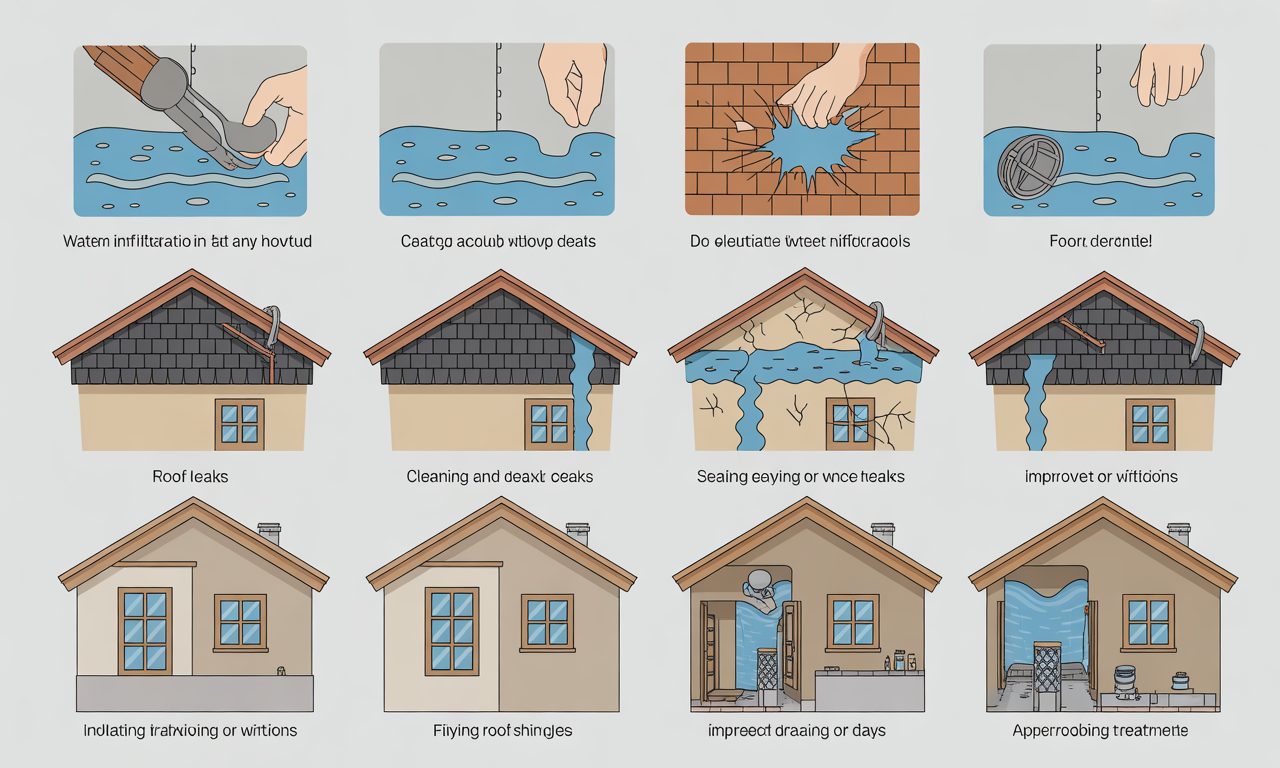 découvrez comment identifier et réparer les infiltrations d’eau dans votre maison grâce à nos conseils pratiques et efficaces pour protéger votre habitation.