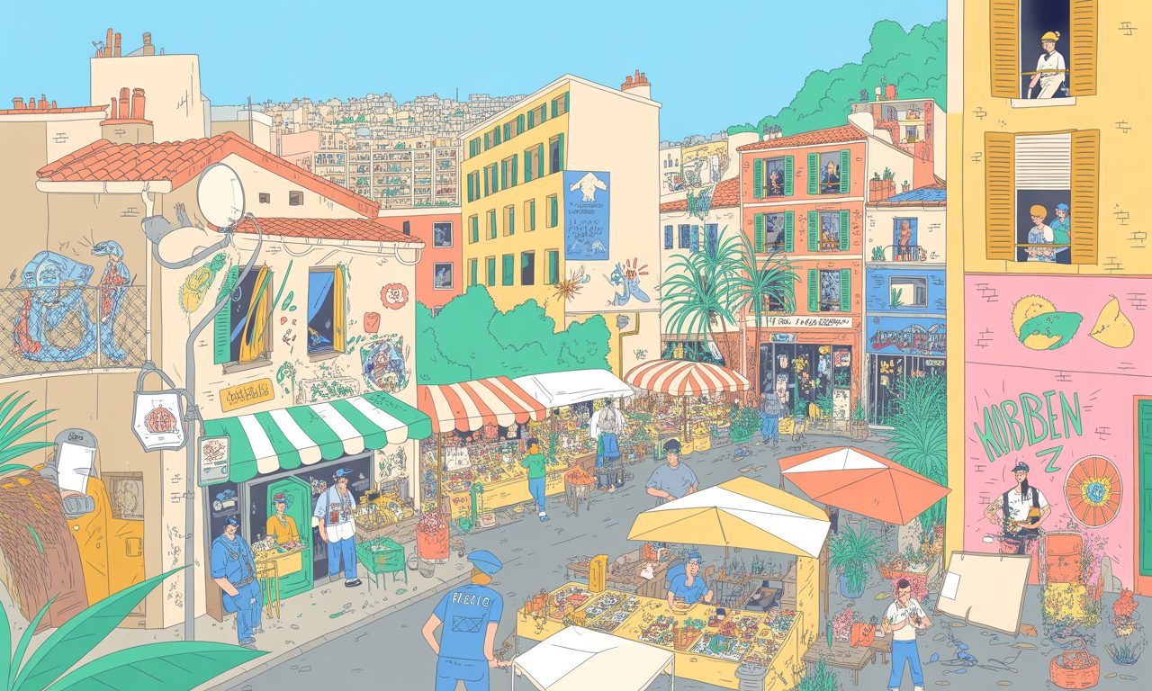 découvrez la réalité et la perception du quartier belle-de-mai à marseille, entre enjeux de sécurité et vie quotidienne des habitants.