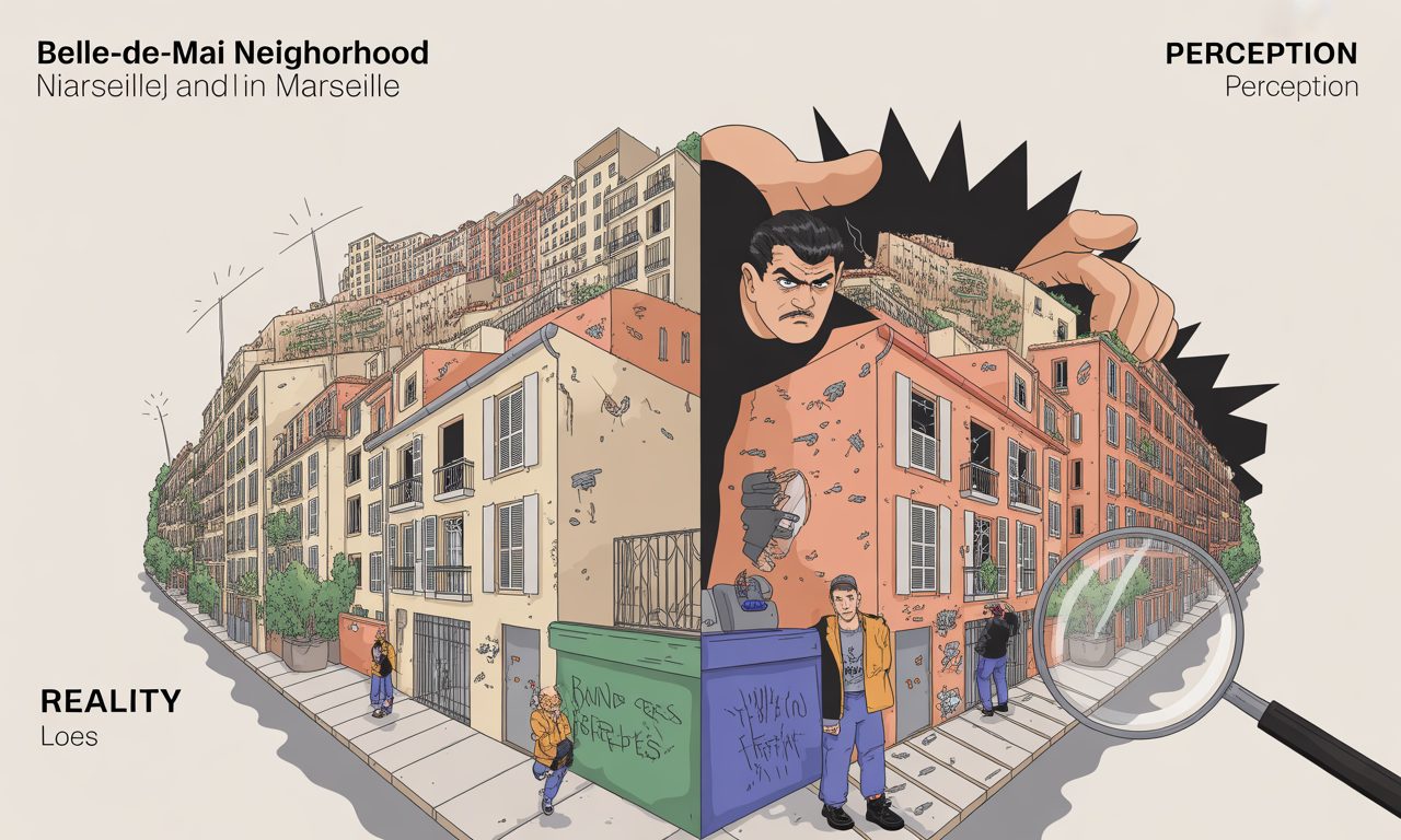 découvrez la réalité et la perception du quartier belle-de-mai à marseille, entre faits sur la sécurité et image perçue par ses habitants et visiteurs.