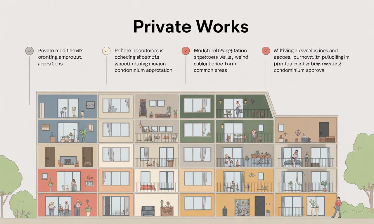 découvrez quand il est nécessaire d'obtenir l'accord de la copropriété pour réaliser des travaux privatifs dans votre logement et respectez les règles en vigueur.
